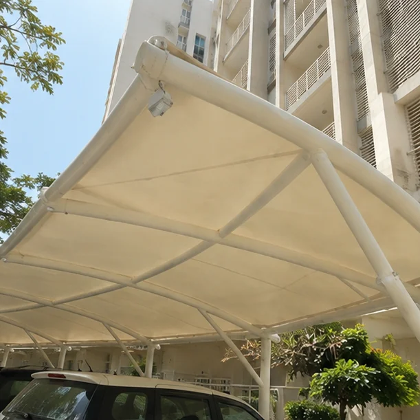 Commercial Multi-Bay Parking Canopy